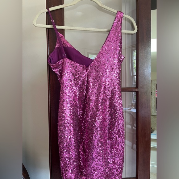 Hello Molly Citadel Skies Pink Sequin Dress - Picture 5 of 6